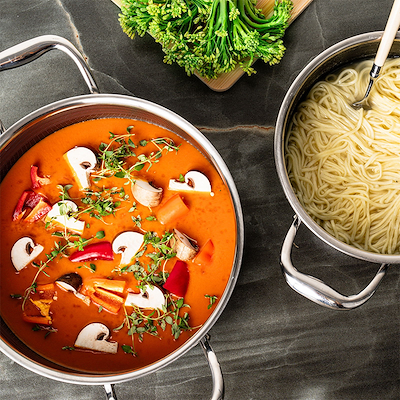 Casper Sobczyk Hybrid gryde med låg Ø 24 cm