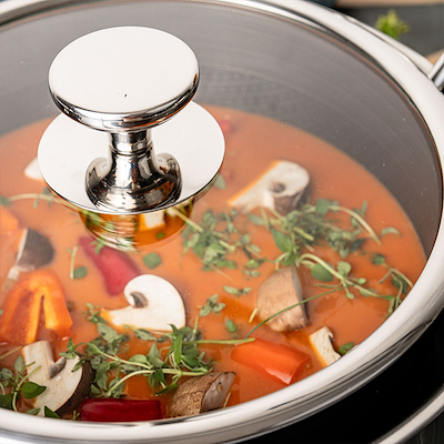 Casper Sobczyk Hybrid gryde med låg Ø 24 cm