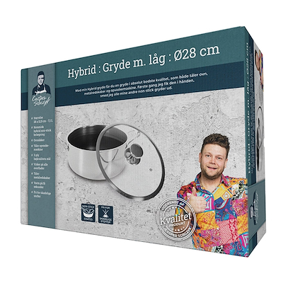 Casper Sobczyk Hybrid gryde med låg Ø28 cm