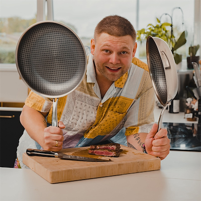 Casper Sobczyk Hybrid stegepande Ø24 cm