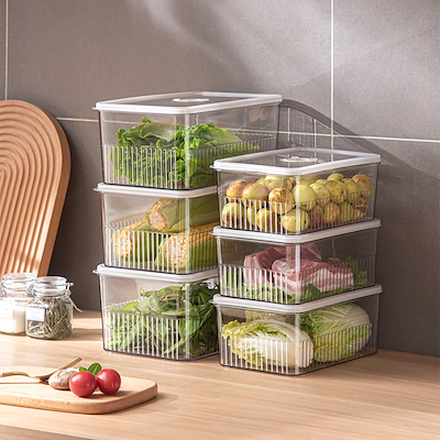 Opbevaringsbøtter 3 dele med dato