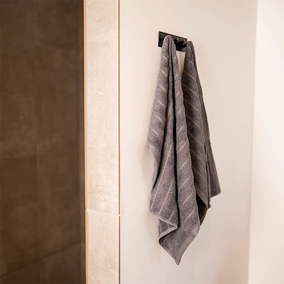 Olsen Home bambus håndklæder mørkegrå 70x140/50x70 cm 4 stk.