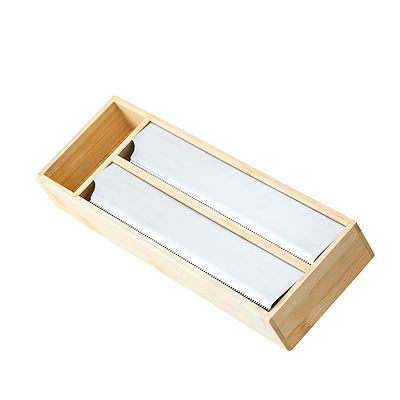 Olsen Home folieskærer dobbelt bambus