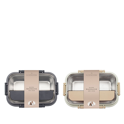 Olsen Home madkasse med 2 rum