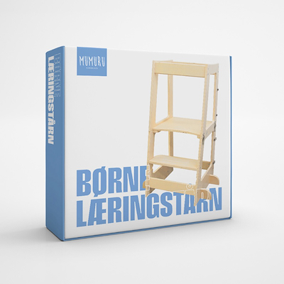 Mumuru læringstårn brun H 84 cm