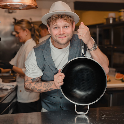 Casper Sobczyk hybrid wok Ø32cm
