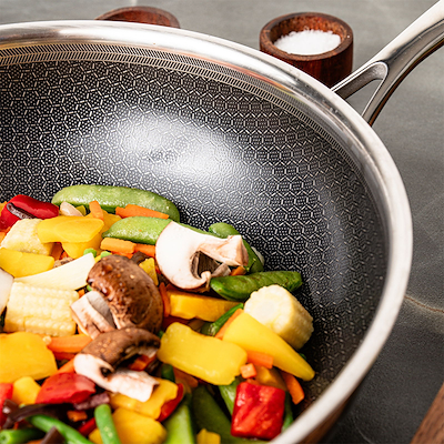 Casper Sobczyk hybrid wok Ø32cm