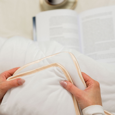 Olsen Home kølende dyne hvid 140x200 cm