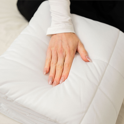 Olsen Home kølende dyne hvid 140x200 cm