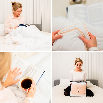 Olsen Home kølende dyne hvid 140x200 cm