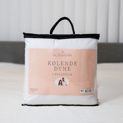 Olsen Home kølende dyne hvid 140x200 cm