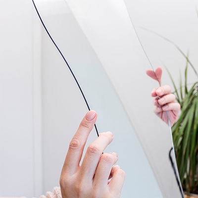 Olsen Home vægspejl i akryl med klisterpuder 40x80 cm