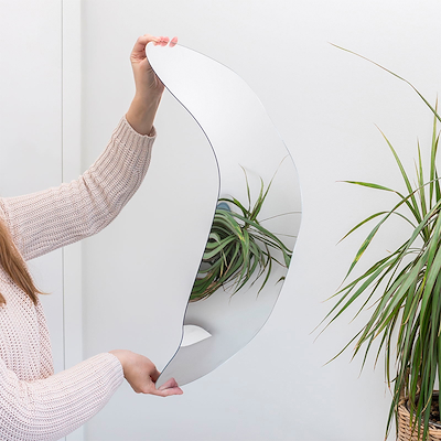 Olsen Home vægspejl i akryl med klisterpuder 40x80 cm