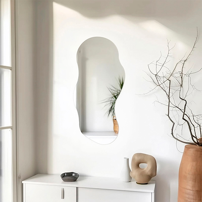 Olsen Home vægspejl i akryl med klisterpuder 40x80 cm