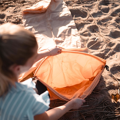 Oppustelig liggestol 240x70 cm