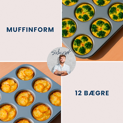 Casper Sobczyk muffinform 12 bægre