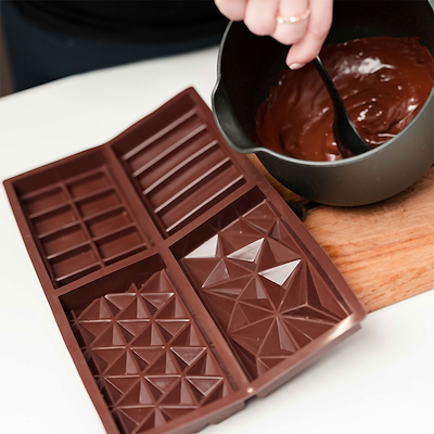 Dubai chokoladeform - 4 mønstre