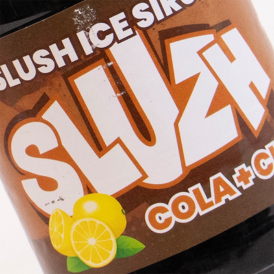 Slush ice sirup cola/citron inkl. pant 1 liter