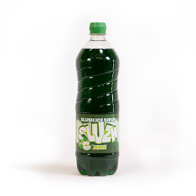 Slush ice sirup æble inkl. pant 1 liter