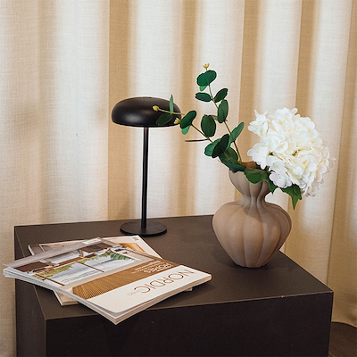 Nordis Freja vase mokka 19 cm