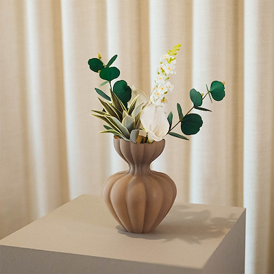 Nordis Freja vase mokka 19 cm