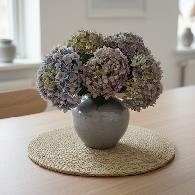 Nordis dækkeserviet brun Ø 35 cm 4 stk.