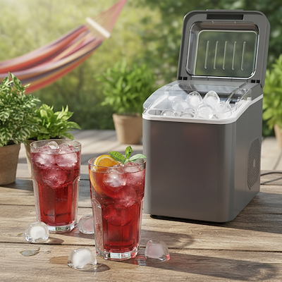Norvo isterningemaskine 1,2 liter 120 watt