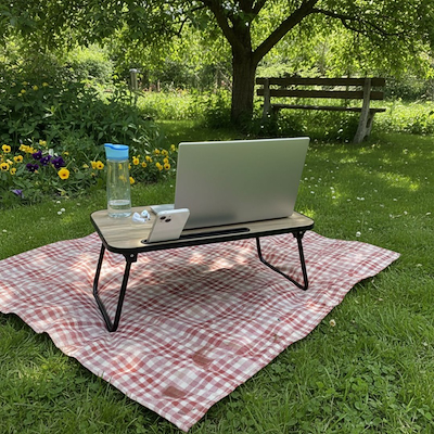 Nordis bakkebord brun 52 x 30 cm
