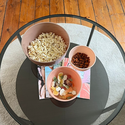 Scandinavian Collection skålesæt med låg assorteret 5 dele