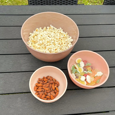Scandinavian Collection skålesæt med låg assorteret 5 dele