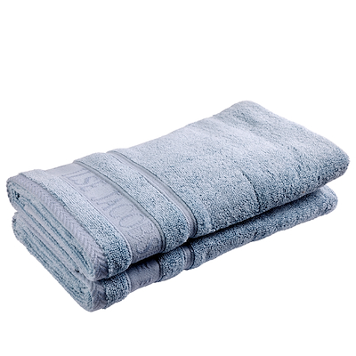 Home By Ilse Jacobsen håndklæde 2 stk. pudderblå 50x100 cm