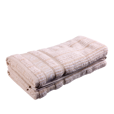 Home By Ilse Jacobsen håndklæde 2 stk. sand beige 50x100 cm