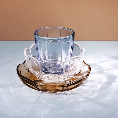 Holmegaard Lily glas lyseblå 32 cl