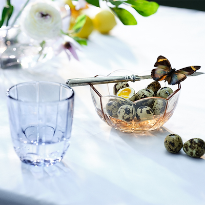 Holmegaard Lily glas lyseblå 32 cl