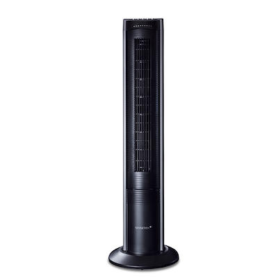 Sensotek tower fan/ventilator vippebar sort 103 cm