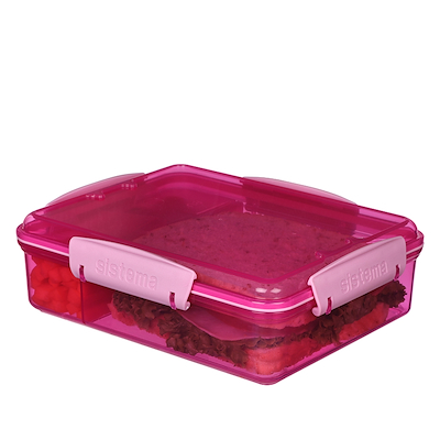 Sistema Snack Attack Duo To Go Lunch pink 975 m