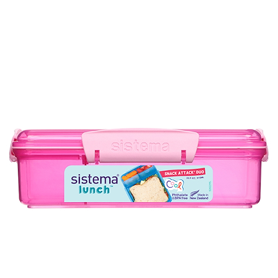 Sistema Snack Attack Duo To Go Lunch pink 975 m