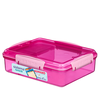 Sistema Snack Attack Duo To Go Lunch pink 975 m