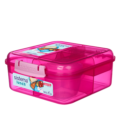 Sistema Bento Cube Lunch pink 1,25 liter