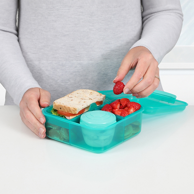 Sistema Bento Cube Lunch grøn 1,25 liter