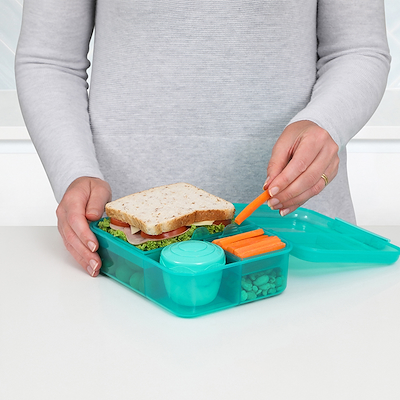 Sistema Bento Lunch To Go grøn 1,65 liter
