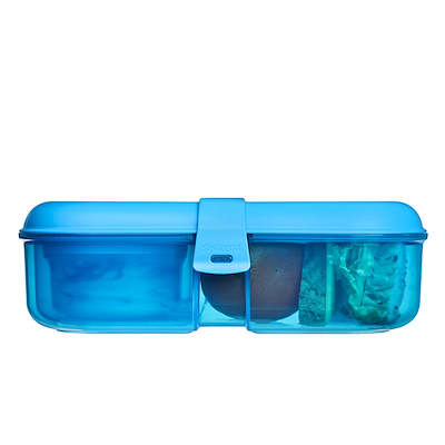 Sistema Ribbon To Go madkasse blå 1,1 liter