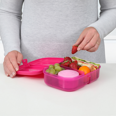 Sistema Ribbon To Go madkasse pink 1,1 Liter