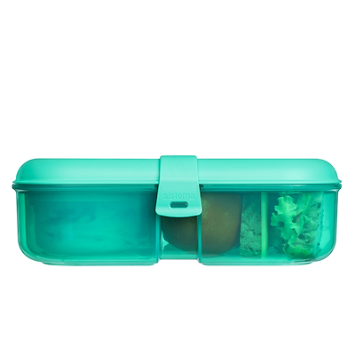 Sistema Ribbon To Go madkasse grøn 1,1 liter