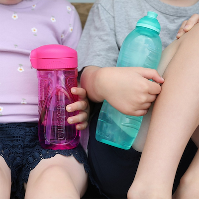 Sistema Tritan Quick Flip drikkedunk pink 520 ml