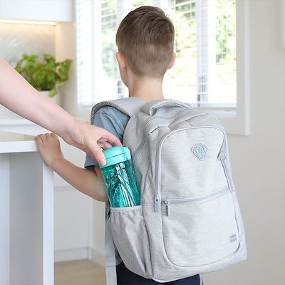 Sistema Tritan Quick Flip drikkedunk grøn 520 ml