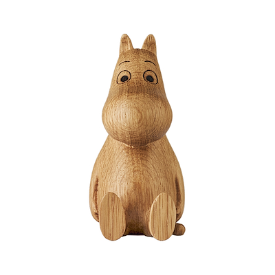 Dsignhouse x Moomin træfigur eg Mumitrolden H10 cm