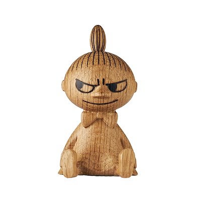 Moomin X Designhouse træfigur eg Lille My 7 cm
