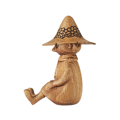Moomin X Designhouse træfigur eg Mumrikken 10 cm