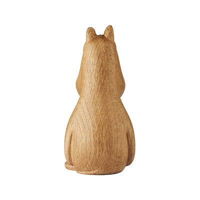 Moomin X Designhouse træfigur eg snorkfrøken 10 cm